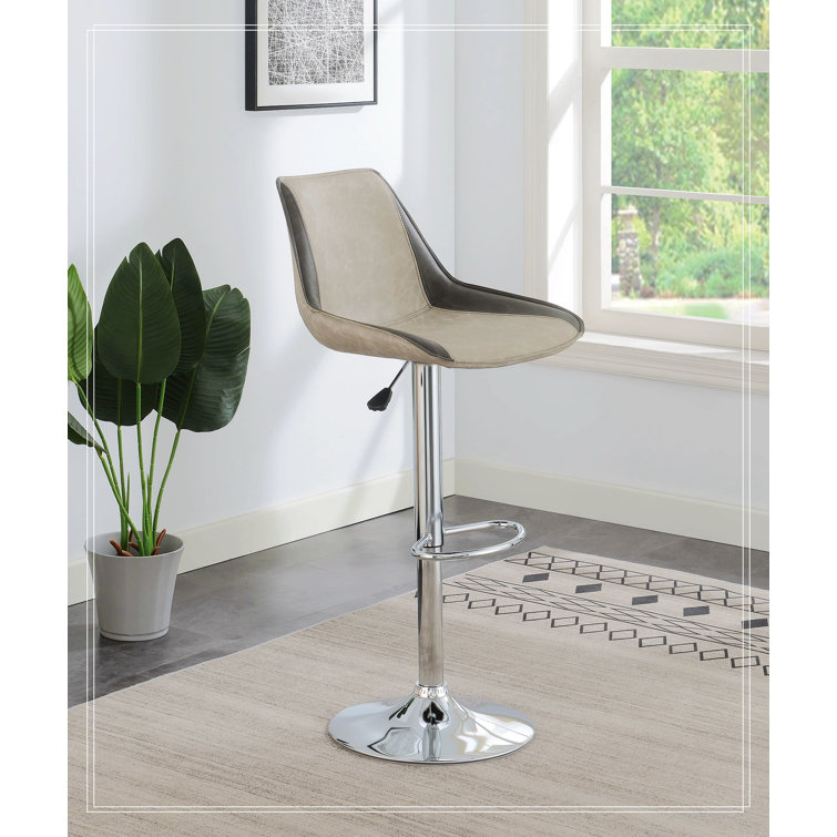 Latitude Run Redrow Swivel Upholstered Adjustable Height Counter Stool latitude-run-redrow-swivel-upholstered-adjustable-height-counter-stool